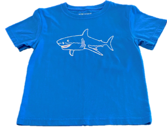 Short Sleeve Light Blue Sport Fishing Boat T-Shirt