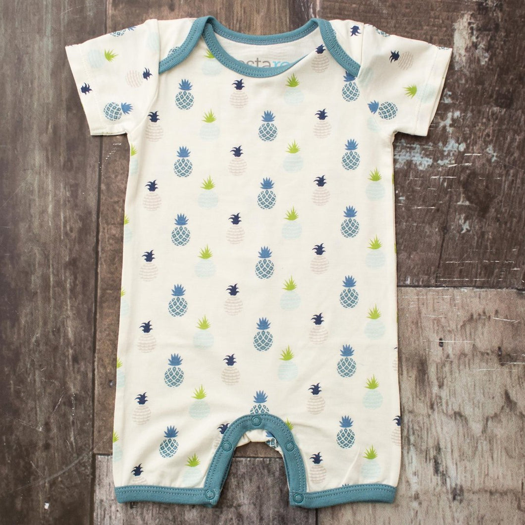 Pineapple Blue Shortall