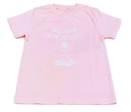 Short-Sleeve Light Pink Birthday Hat T-Shirt